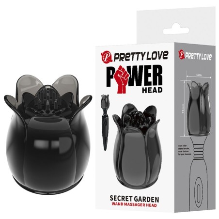 PRETTY LOVE - SECRET GARDEN BLACK MASSAGE HEAD