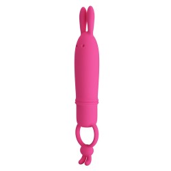 PRETTY LOVE - DELIA RABBIT VIBRATOR WITH RESISTANCE RING