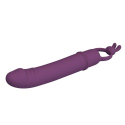 PRETTY LOVE - CORA VIBRATORE A FORMA DI PENE CON ANELLO DI RESISTENZA