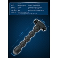 MR PLAY - MASSAGGIATORE ANALE VIBRANTE