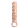 PRETTY LOVE - FUNDA PARA PENE TEXTURIZADA CON EXTENSORES