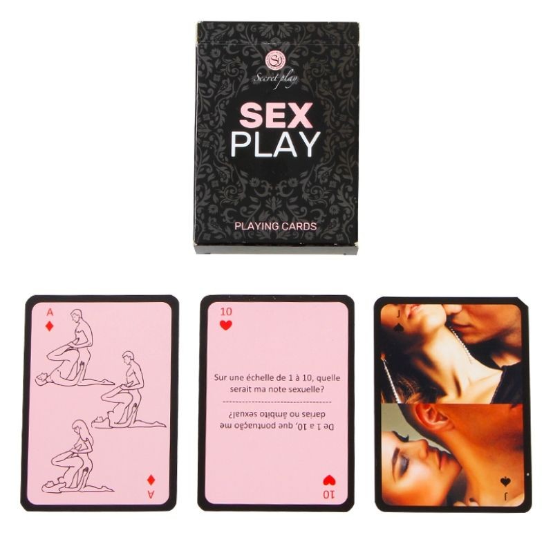 SECRETPLAY - CARTE DA GIOCO SEX PLAY (FR-PT)