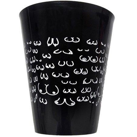 DIABLO PICANTE - BLACK CUP 500 ML WITH WHITE BOOBS