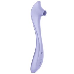 SATISFYER - EASY LOVER VIBRATOR and AIR PULSE STIMULATOR