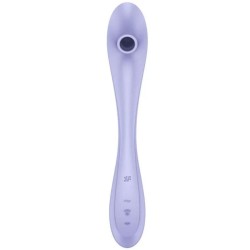 SATISFYER - EASY LOVER VIBRATOR and AIR PULSE STIMULATOR