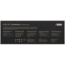 LELO - BOOMERANG VIBRATORE A DOPPIA ESTREMITÀ ROSSO CORALLO