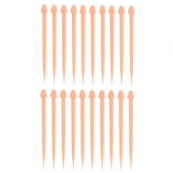 DIABLO PICANTE - PENIS SPIDERED STICKS FOR MEAT 20 UNITS