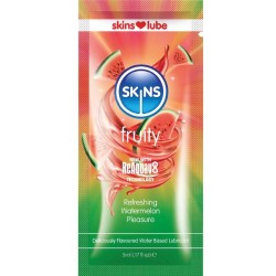 SKINS - LUBRIFICANTE FRUTTATO A BASE DACQUA ANGURIA MONODOSE 5 ML