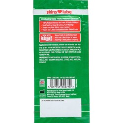 SKINS - FRUITY WATER-BASED LUBRICANT WATERMELON SINGLE-DOSE 5 ML