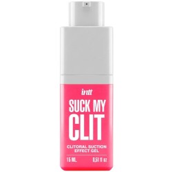 INTT - SUCK MY CLIT GEL EFECTO SUCCIÓN FRESAS SILVESTRES 15 ML