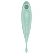 SATISFYER - APPLICATION DE STIMULATEUR ET VIBRATEUR TWIRLING PRO VERT SATISFYER - APPLICATION DE STIMULATEUR ET VIBRATEUR TWIRLING PRO VERT