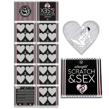 SECRETPLAY - SCRATCH and SEX GAME FOR STRAIGHT COUPLES (ES-EN-FR-PT-DE)