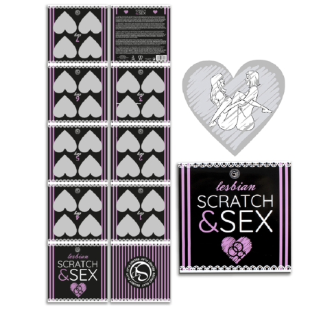 SECRETPLAY - GIOCO DI GRATTA E SESSO PER COPPIE POSIZIONI LESBICHE (ES-EN-FR-PT-DE)