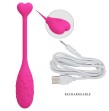PRETTY LOVE - APP CONTROLLED PINK FISHER VIBRATING EGG PRETTY LOVE - APP CONTROLLED PINK FISHER VIBRATING EGG