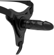 FETISH SUBMISSIVE HARNESS - SILICONE NERO REALISTICO 15 CM FETISH SUBMISSIVE HARNESS - SILICONE NERO REALISTICO 15 CM