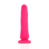 DELTA CLUB - TOYS HARNAIS DONG SILICONE ROSE 17 CM -O- 3 CM