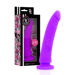 DELTA CLUB - TOYS IMBRACATURA DONG SILICONE VIOLA 17 CM -O- 3 CM