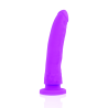 DELTA CLUB - TOYS IMBRACATURA DONG SILICONE VIOLA 17 CM -O- 3 CM