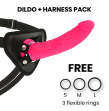 DELTA CLUB - TOYS GURT DONG ROSA SILIKON 20 CM -O- 4 CM