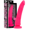 DELTA CLUB - TOYS IMBRACATURA DONG SILICONE ROSA 23 CM -O- 4.5 CM