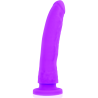 DELTA CLUB - TOYS HARNESS DONG PURPLE SILICONE 23 CM -O- 4.5 CM