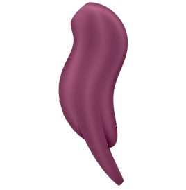 SATISFYER - POCKET PRO 1 CLITORIS STIMULATOR GARNET