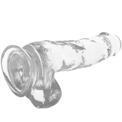 X RAY - HARNAIS BITE TRANSPARENT AVEC BILLES 18.5 CM -O- 3.8 CM