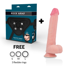 ROCKARMY - ARN S FLÜSSIGER SILIKON DILDO PREMIUM KINGCOBRA 24 CM -O- 4.77 CM