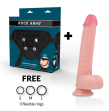 ROCKARMY - ARN S FLÜSSIGER SILIKON DILDO PREMIUM KINGCOBRA 24 CM -O- 4.77 CM