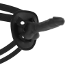 COCK MILLER - HARNESS SILICONE DENSITY COCKSIL ARTICULABLE BLACK 13 CM
