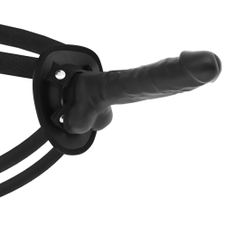 COCK MILLER - IMBRACATURA COCKSIL ARTICOLABILE DENSIT SILICONE NERO 18 CM