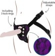 GET REAL - STRAP-ON LACE HARNESS PURPLE GET REAL - STRAP-ON LACE HARNESS PURPLE