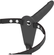 FETISH SUBMISSIVE HARNESS - BLACK SILICONE VIBRATOR 15 CM FETISH SUBMISSIVE HARNESS - BLACK SILICONE VIBRATOR 15 CM