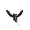 FETISH FANTASY SERIES - VIBRANTE DOPPIO DELIZIO STRAP-ON.