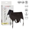 CALEXOTICS - BOUNDLESS THONG WITH GARTER L-XL