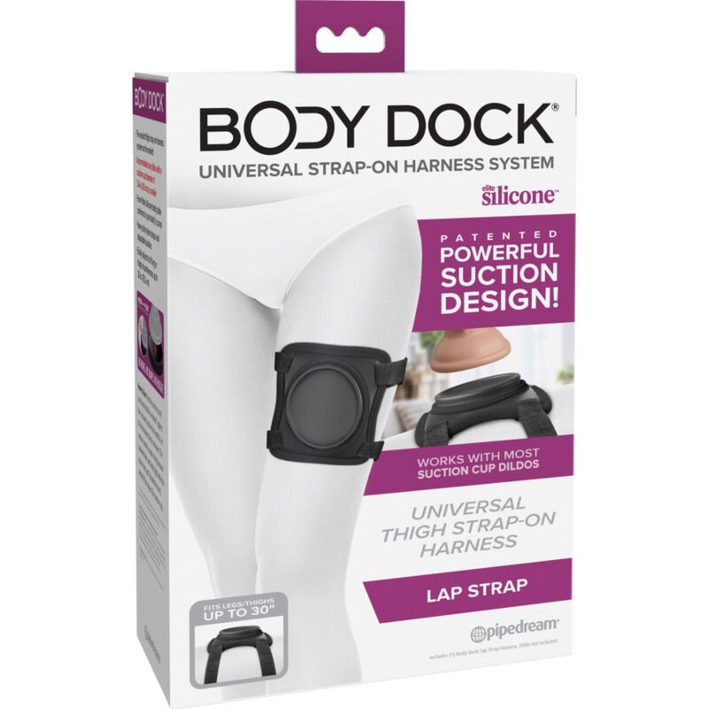 PIPEDREAMS - BODY DOCK LAP STRAP HARNESS PIPEDREAMS - BODY DOCK LAP STRAP HARNESS