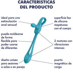 SATISFYER - PLUG and PLAY 1 MULTIVIBRATORE FLESSIBILE