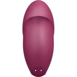 SATISFYER - TAP and CLIMAX 1 LAY-ON VIBRATOR RED