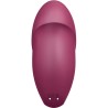 SATISFYER - TAP and CLIMAX 1 VIBRATORE LAY-ON ROSSO