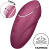 SATISFYER - TAP and CLIMAX 1 VIBRATORE LAY-ON ROSSO
