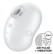 SATISFYER - CUTIE GHOST VIBRATEUR POSER BLANC SATISFYER - CUTIE GHOST VIBRATEUR POSER BLANC