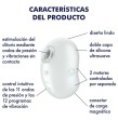 SATISFYER - CUTIE GHOST AUFLEGEVIBRATOR WEISS SATISFYER - CUTIE GHOST AUFLEGEVIBRATOR WEISS