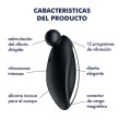 SATISFYER - SPOT ON 2 VIBRADOR LAY-ON NEGRO SATISFYER - SPOT ON 2 VIBRADOR LAY-ON NEGRO