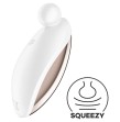 SATISFYER - SPOT ON 2 LAY-ON VIBRATOR WHITE SATISFYER - SPOT ON 2 LAY-ON VIBRATOR WHITE