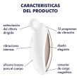 SATISFYER - SPOT ON 2 LAY-ON VIBRATOR WHITE SATISFYER - SPOT ON 2 LAY-ON VIBRATOR WHITE