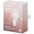 SATISFYER - SPOT ON 2 VIBRADOR LAY-ON BLANCO SATISFYER - SPOT ON 2 VIBRADOR LAY-ON BLANCO
