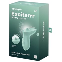 SATISFYER - VIBRATORE EXCITERRR DA APPOGGIO CLITORIDE MENTA