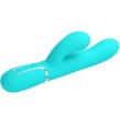 PRETTY LOVE - VIBRATEUR MULTIFONCTION G-SPOT VERT AQUA PRETTY LOVE - VIBRATEUR MULTIFONCTION G-SPOT VERT AQUA