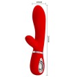 PRETTY LOVE - THOMAS MULTIFUNKTIONS-G-SPOT-VIBRATOR ROT PRETTY LOVE - THOMAS MULTIFUNKTIONS-G-SPOT-VIBRATOR ROT