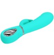 PRETTY LOVE - PRESCOTT MULTIFUNKTIONS-G-SPOT-VIBRATOR AQUA GREEN PRETTY LOVE - PRESCOTT MULTIFUNKTIONS-G-SPOT-VIBRATOR AQUA GREEN